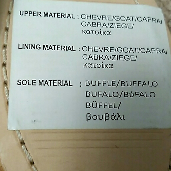 Antik Batik Nina woven leather ballerina browm size 10 - Picture 4 of 6