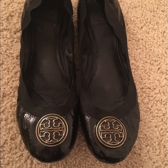 100% Auth Tory Burch Caroline Flats (Read Descrip) - Picture 1 of 8
