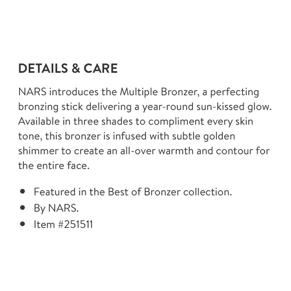 [nars] the multiple bronzer - Picture 8 of 8