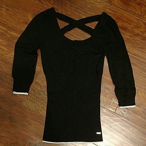 Guess - Black and White Sweater