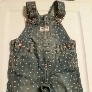 SOLD OSHKOSH Overalls with Hearts