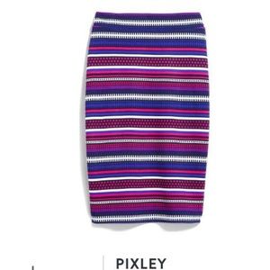 Stitch fix striped pixley pencil skirt large