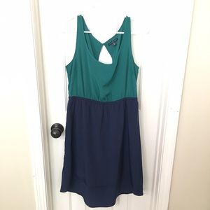 High Low Colorblock dress by American Eagle