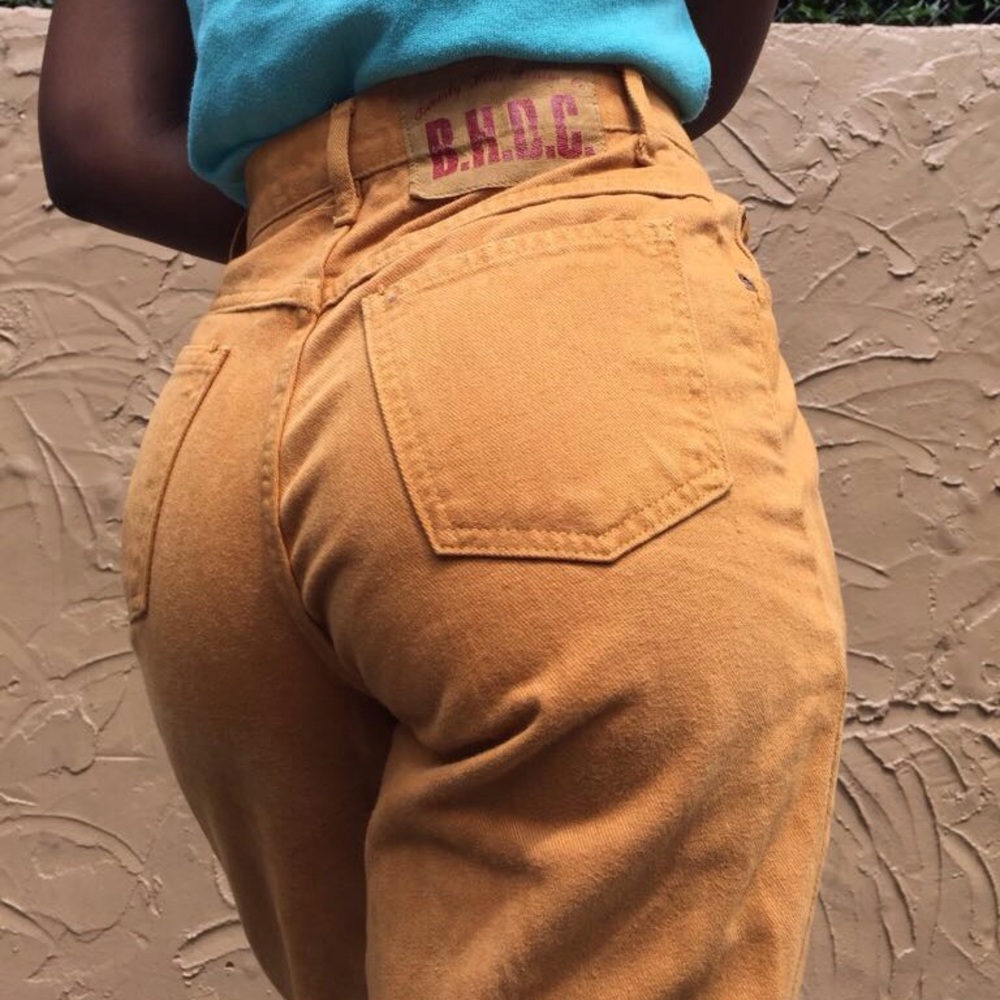 Vintage vibe High waisted BHDC jeans