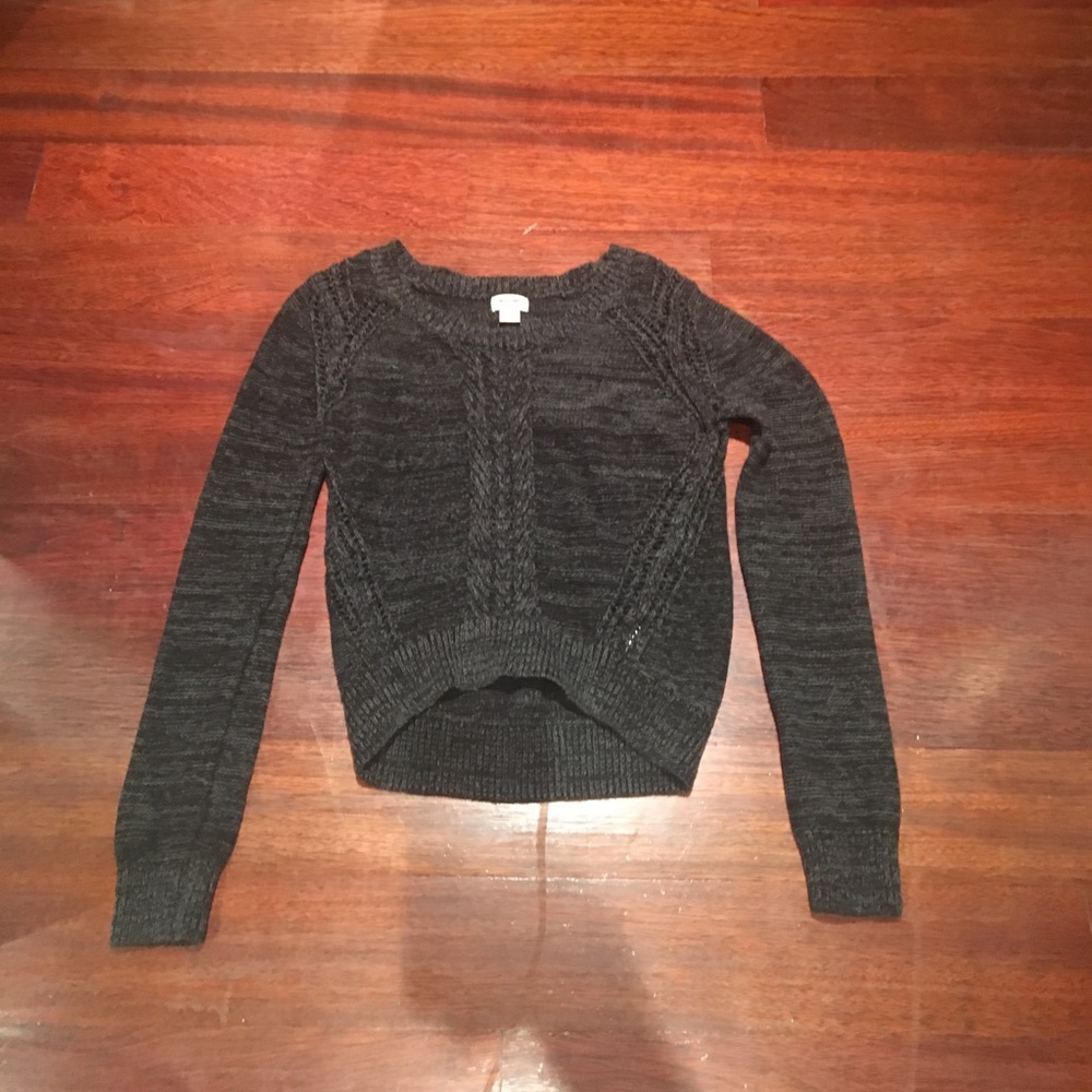 Black Knit Sweater