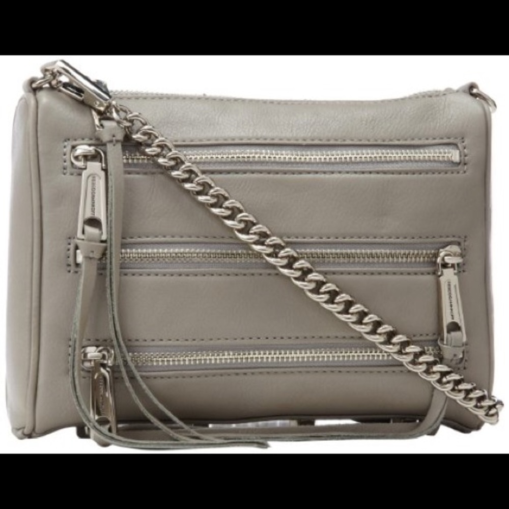 Rebecca Minkoff 5-zip mini purse