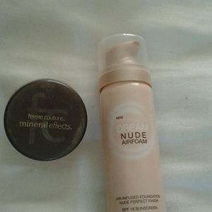 Foundation and powder