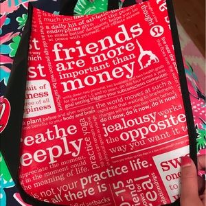 Lululemon bag