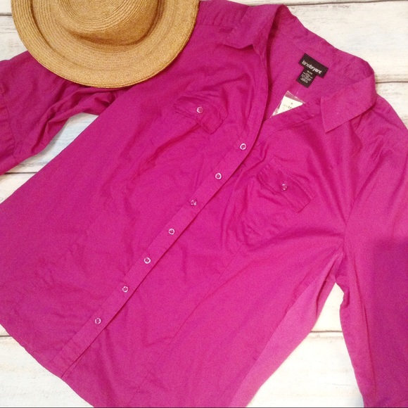 Lane Bryant Tops - NWT LANE BRYANT Plus Size Button Up Top