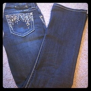 Miss Me Dark Wash Boot Cut Jeans