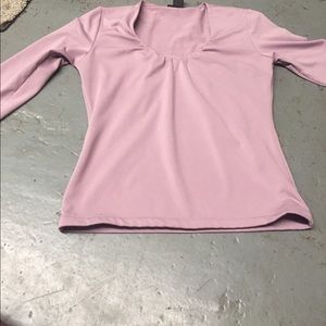 lavender The Limited long sleeve blouse