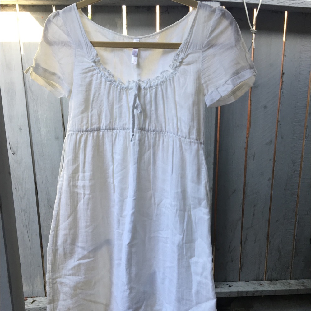 Xhilaration White Dress