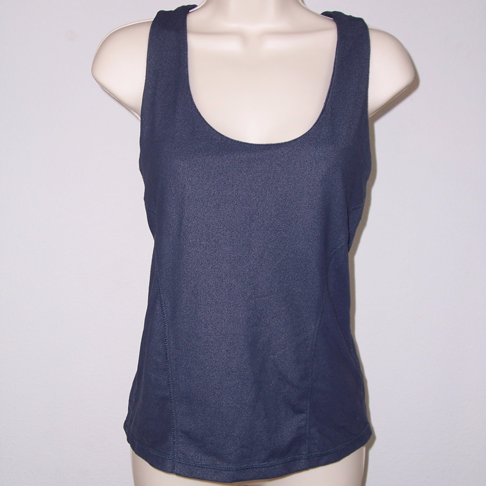 Inmotion Denim Looking Workout Tank Top