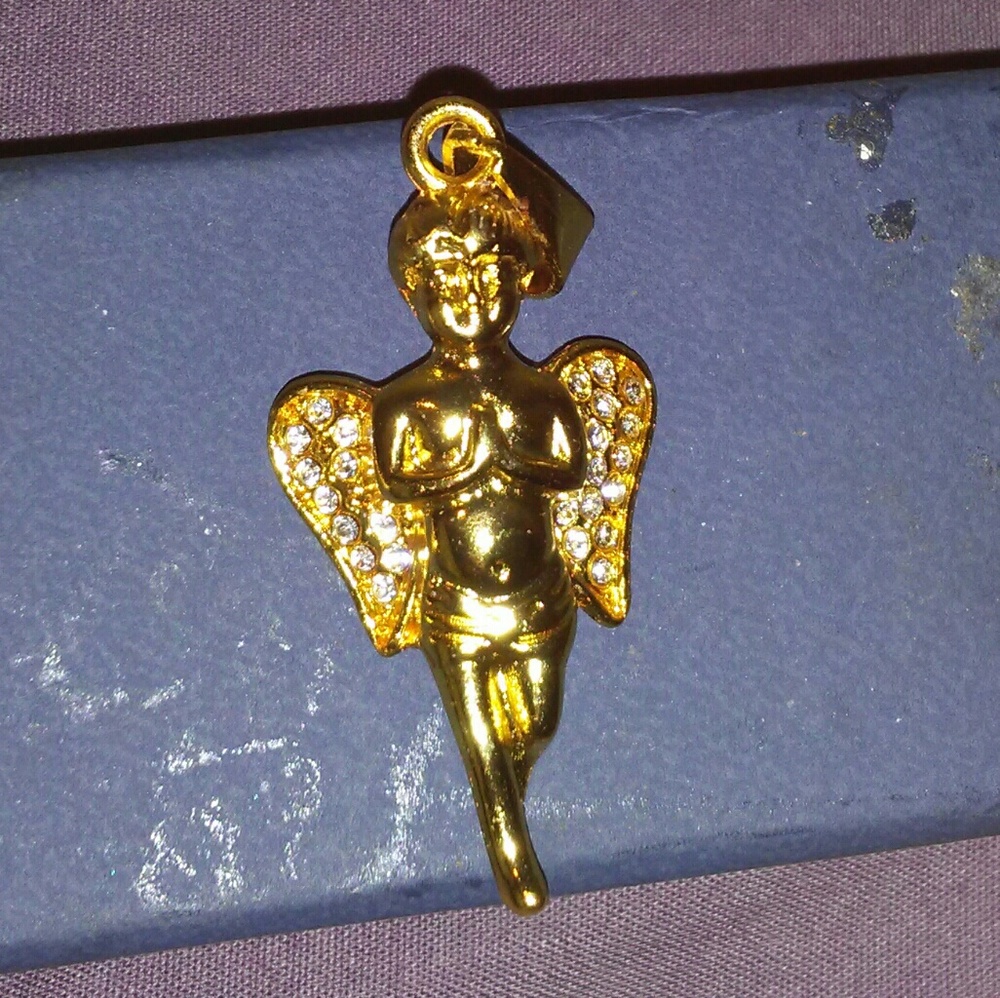 Gold Angel pendant
