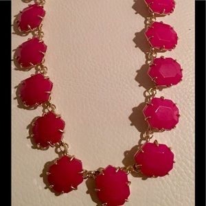 NEW Kendra Scott Fuchsia Jade  Sam necklace - Rare