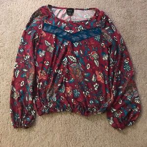 Paisley blouse- mint condition