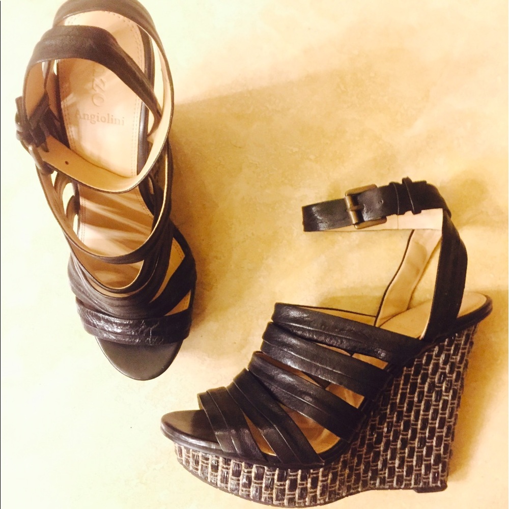 Enzo Angiolini Pavonis Wedge