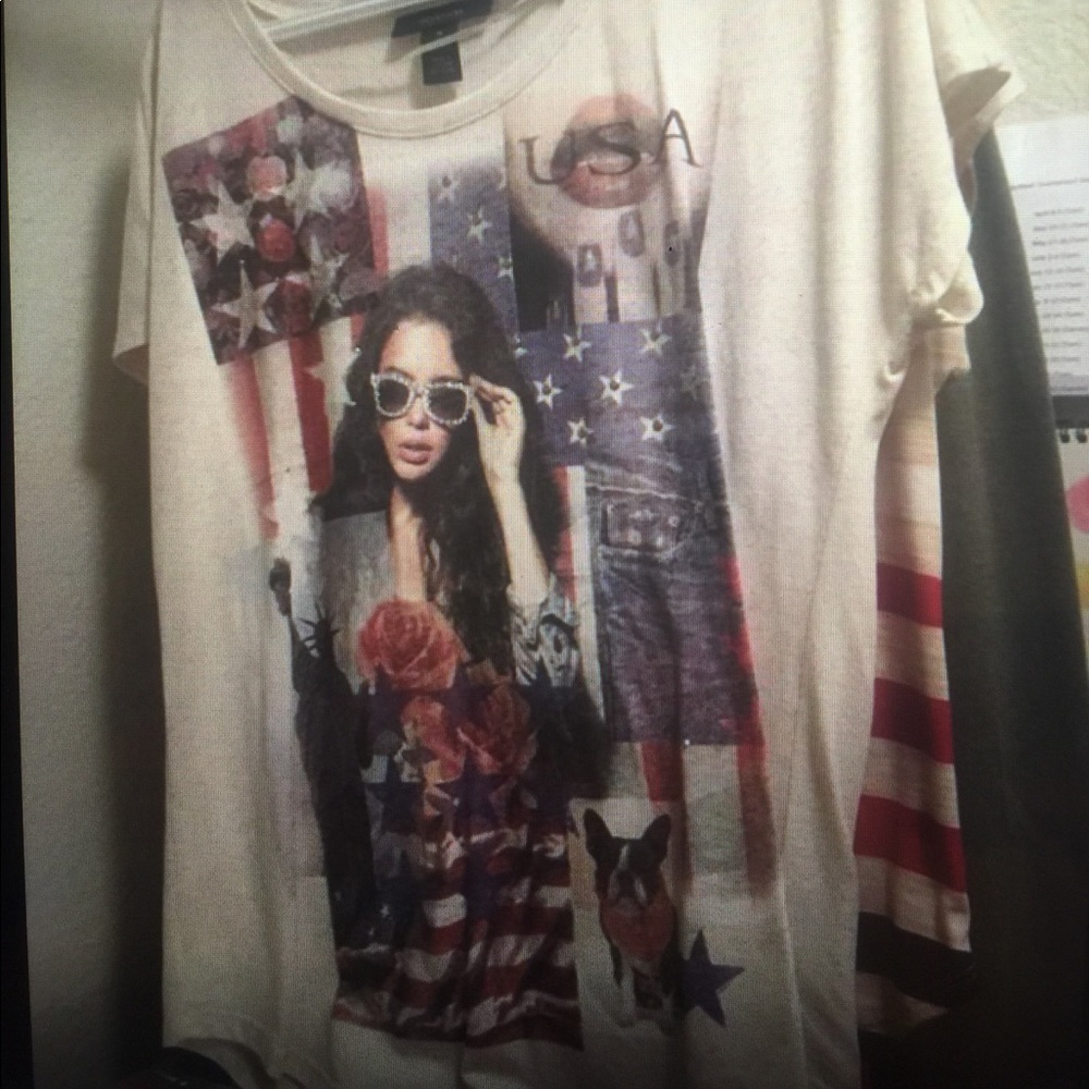 USA short sleeve shirt