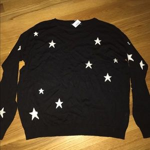 Brandy melville starred sweater