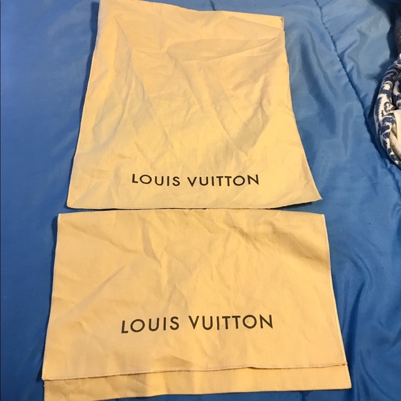 Louis Vuitton dust bags for wallet,AUTHENTIC - Picture 2 of 4