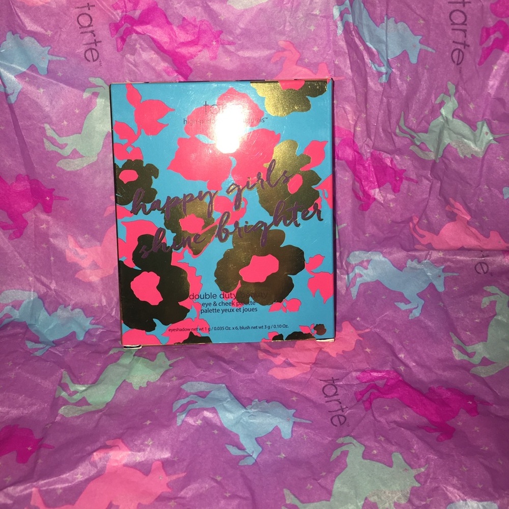 Tarte double duty Eye and Cheek palette