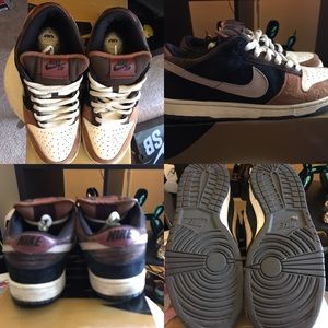 Used Nike Dunk Low Pro SB "Joe Strummer" size 10