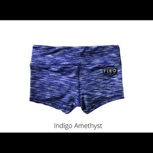 Fleo indigo amethyst booty shorts size S