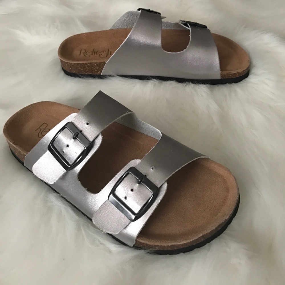 Double strap buckle Sandals - Picture 2 of 6