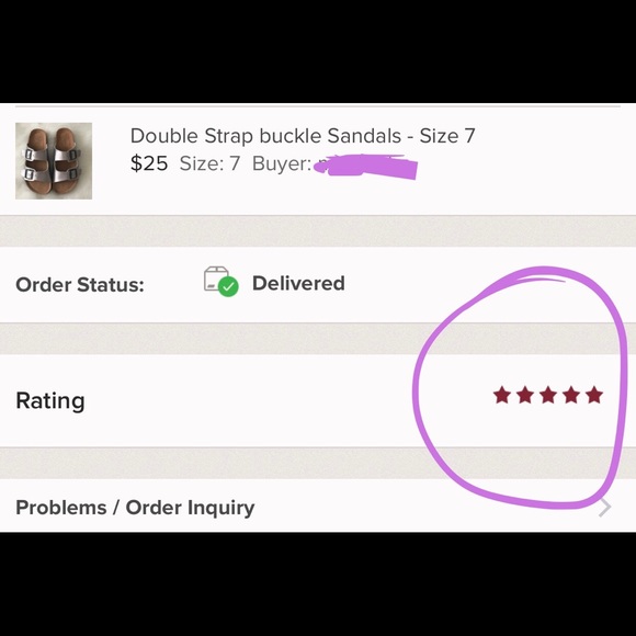 Double strap buckle Sandals - Picture 6 of 6