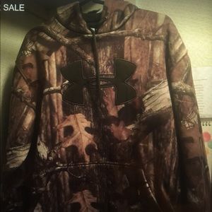 Under Armor camo hoodie