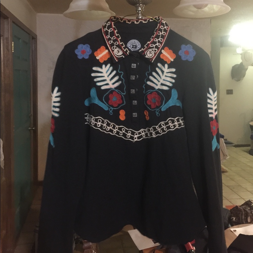 Double D Ranch blouse