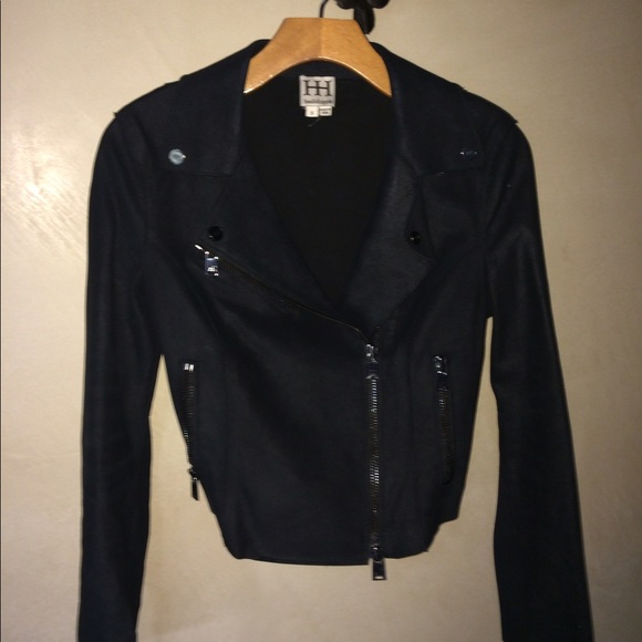 Haute Hippie suede motorcycle jacket size small