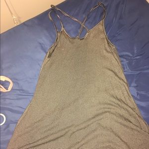 Women's striped summer dress