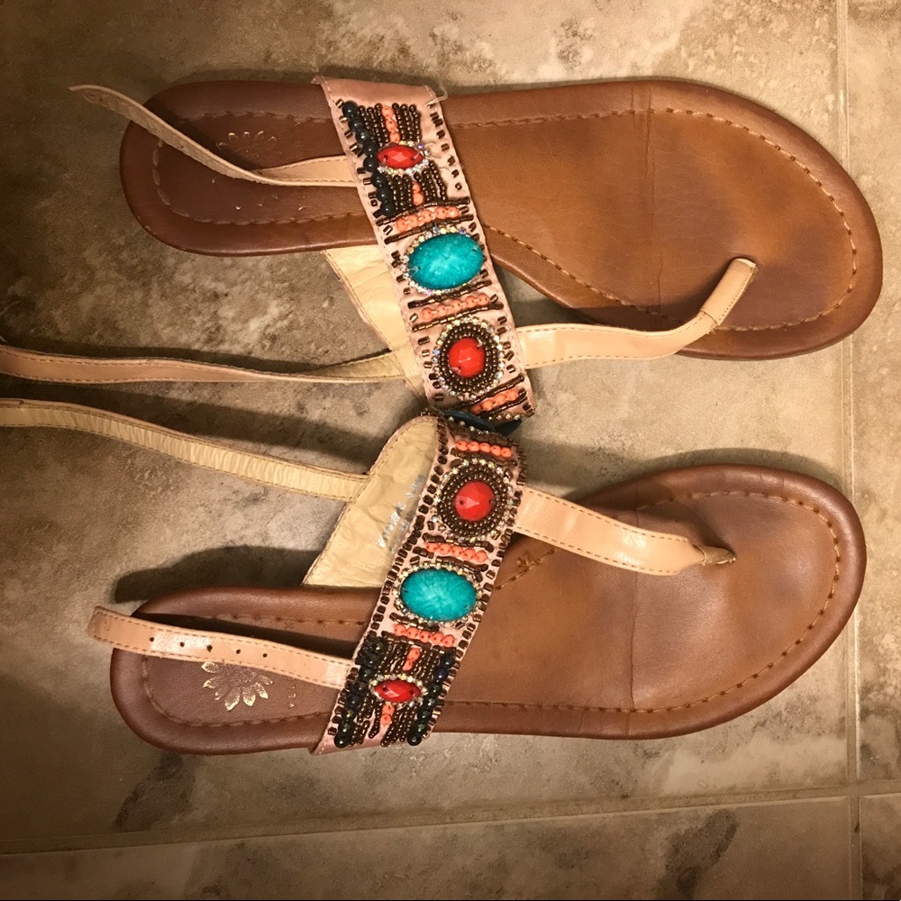 Colorful sandals