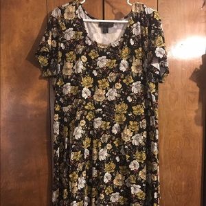 Floral Forever 21 Midi Dress