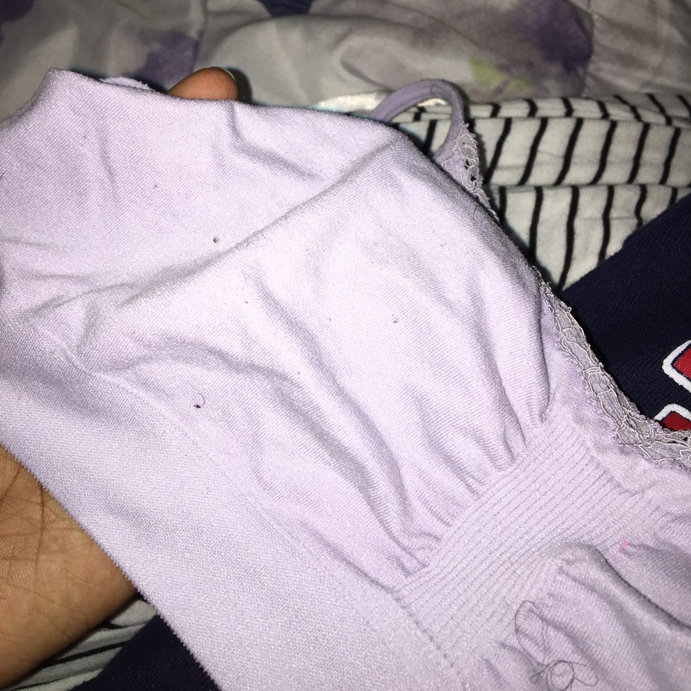 Nordstrom Purple Lace Bra