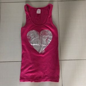 Pink tank top