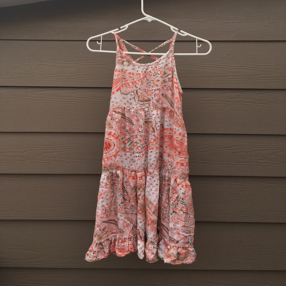 Floral ruffled sundress