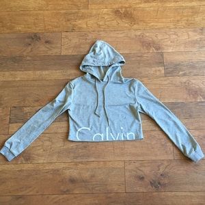 Calvin Klein cropped sweatshirt