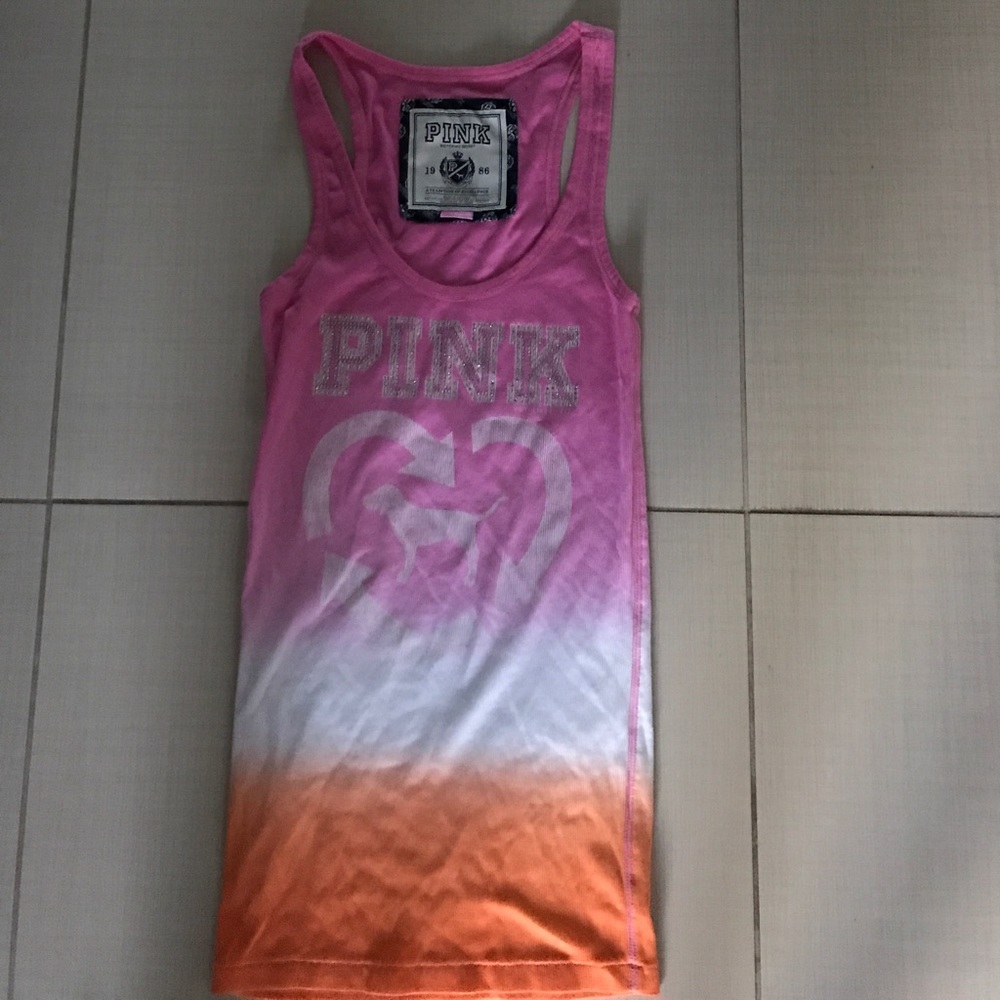Pink tank top