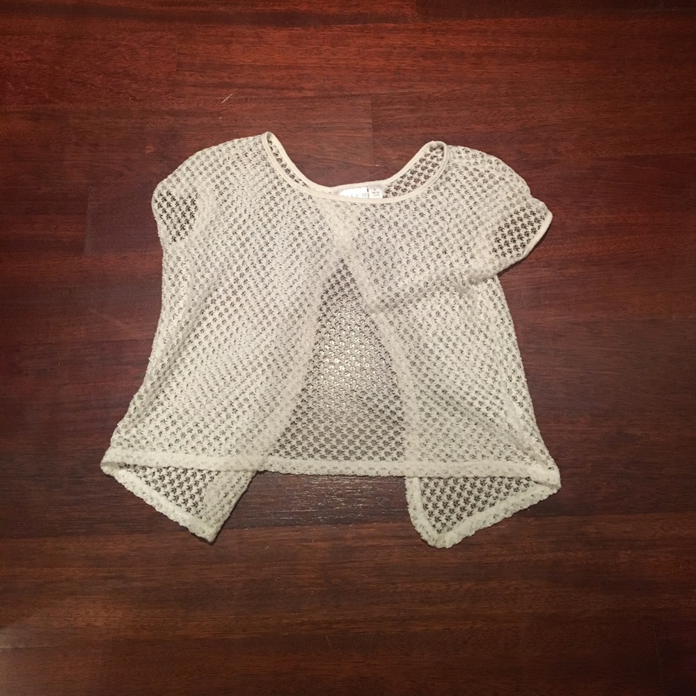 Knit White Shirt