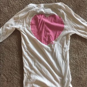Victoria secret long sleeve 3/4 button down shirt