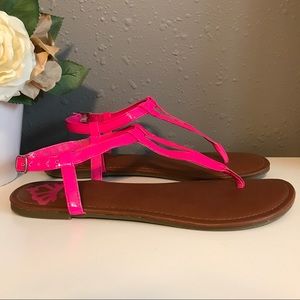 Fergalicious Symbolic Flat Thong Sandals