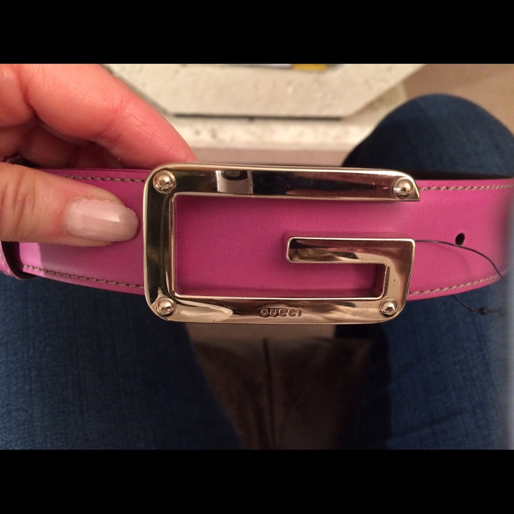 Gucci Hot Pink Belt Never Worn