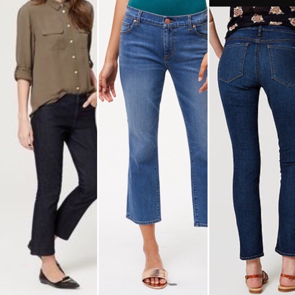 loft curvy kick crop