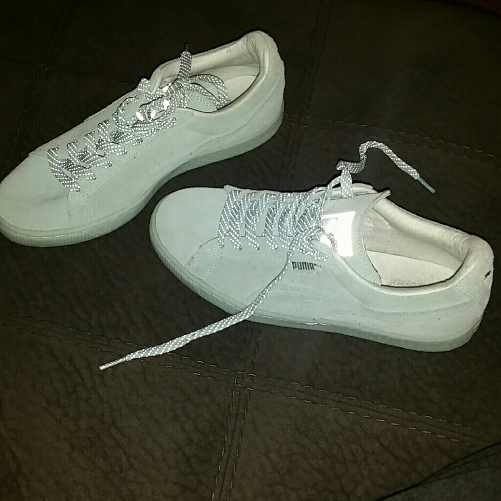 Puma Sneakers Sz 7.5 (Mint Green)