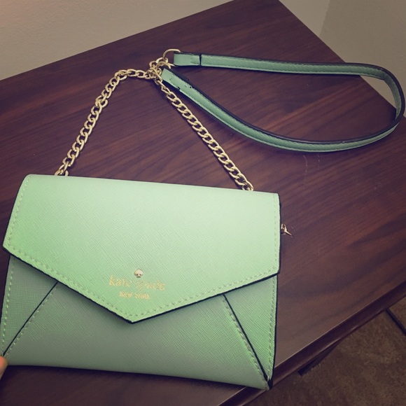 kate spade Handbags - Kate Spade purse, light turquoise