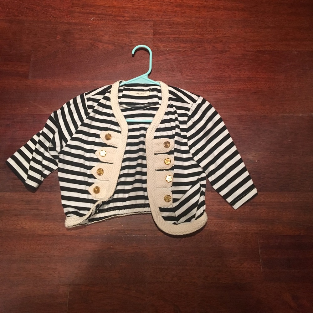 Black and White Sailor Sweater