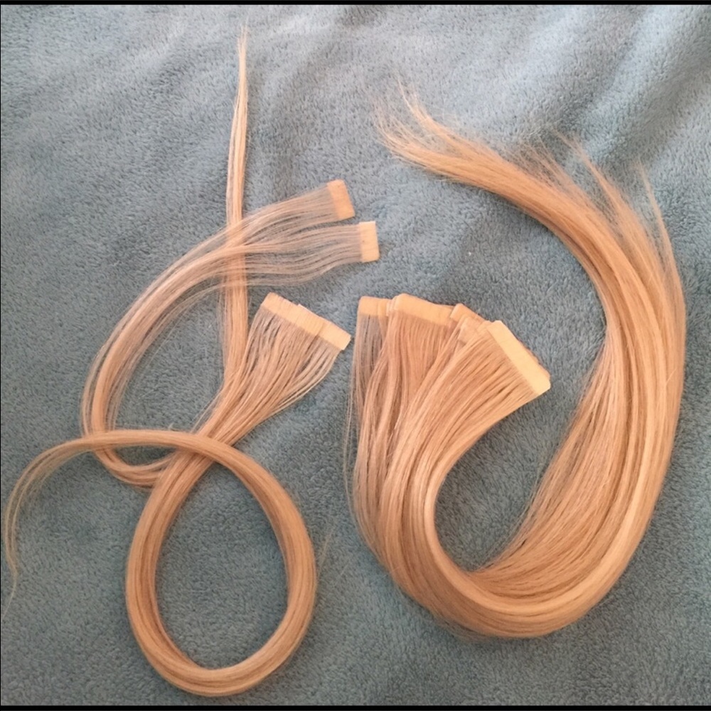 Hot heads tape in extensions