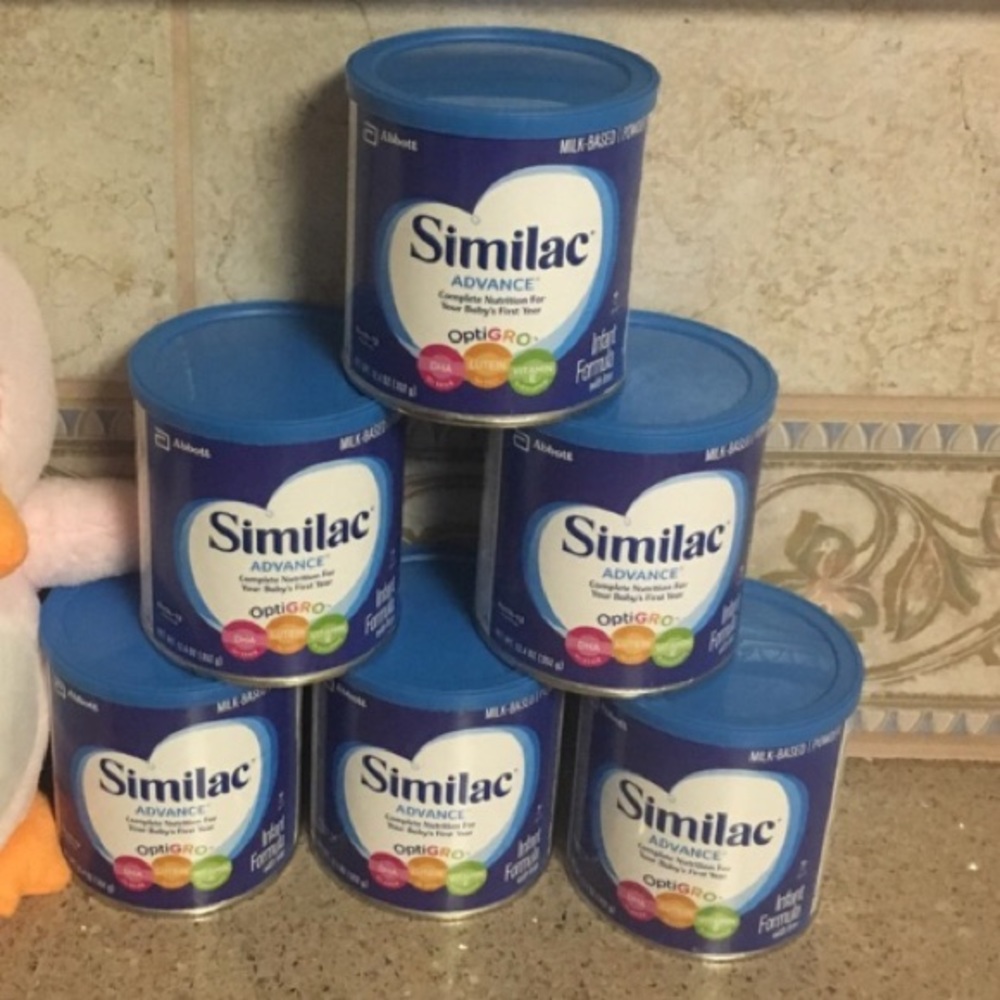 6 cans for the baby ❤️